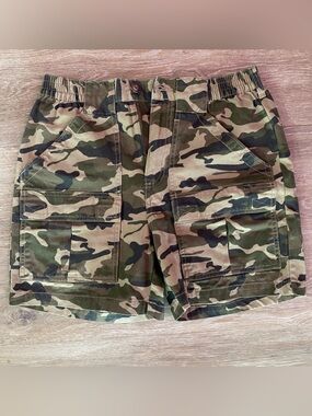 Redhead Camo Cargo Shorts – Olive Green Tactical Style 30